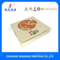 Customized Logo!Custom Design White Cardboard Pizza Delivery Box Printing